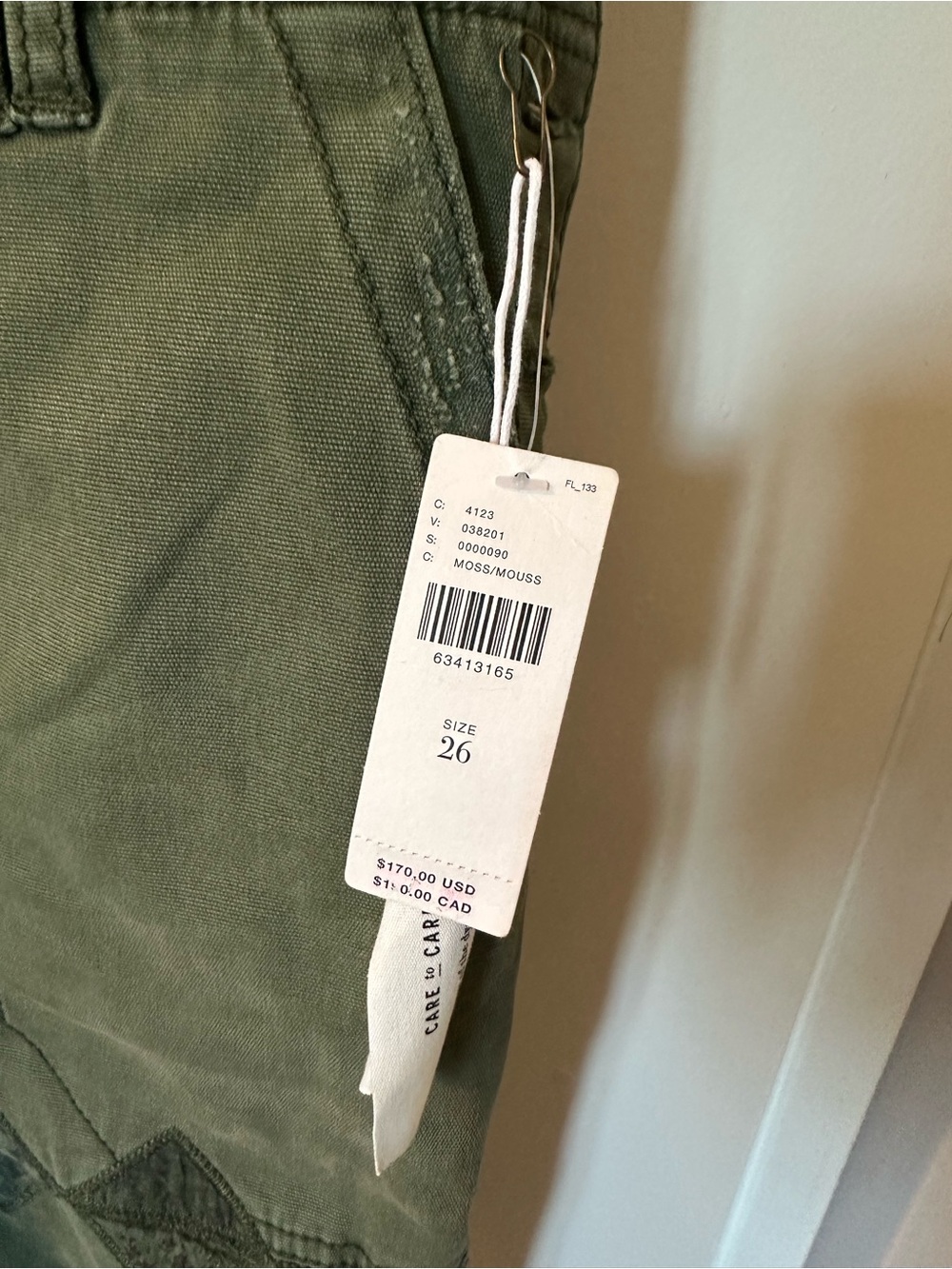 NWT Anthropologie Pilcro Wanderer Patchwork Overalls - Picture 3 of 5